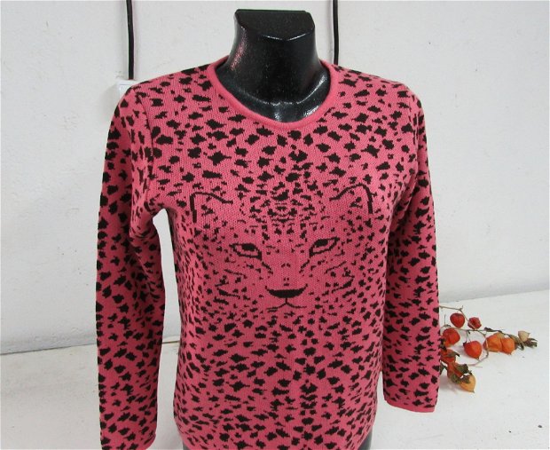 Pulover leopard