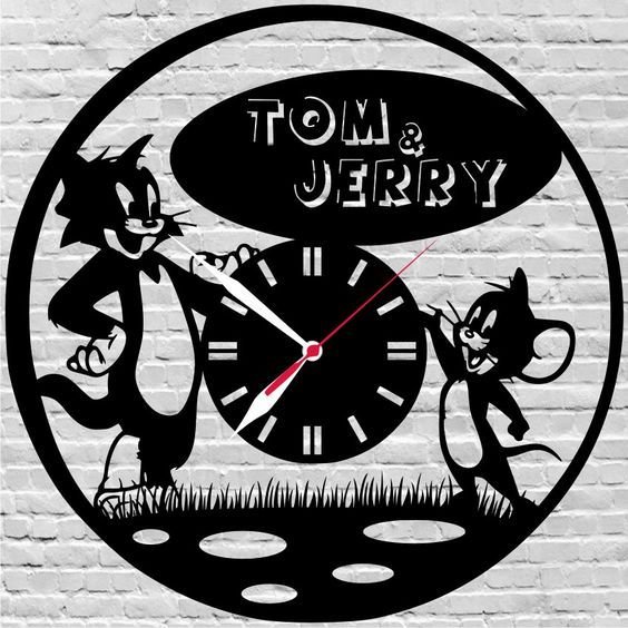 TOM & JERRY- ceas de perete