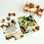 Puzzle din lemn - Cadou personalizat cerere nasi