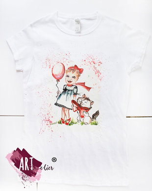 Tricou Happy Little Girl