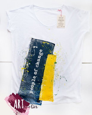 Tricou UPcycledARTistic, People of Change