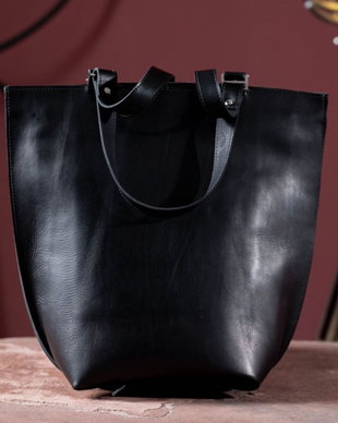 Geanta Piele Black Pearl Leather Bag