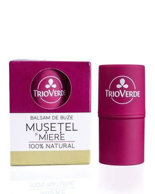 Balsam de buze cu Mușețel și Miere