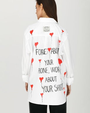 CAMASA MESAJ PERSONALIZAT "FORGET ABOUT..."