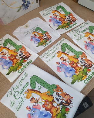 Tricouri personalizate mot / 1 an Jungla