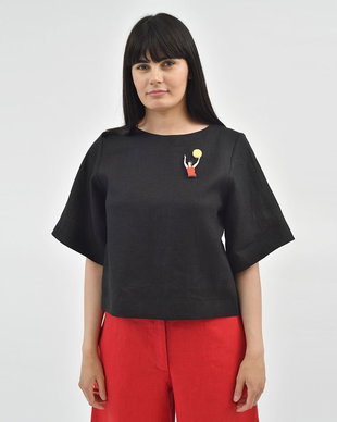 Bluza cu mâneci largi SAM