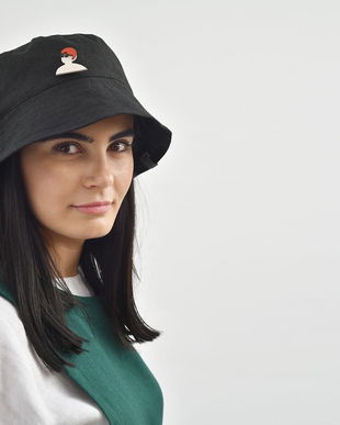 Pălărie din in BUCKET