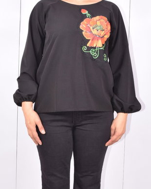 Flor (floare de mac )