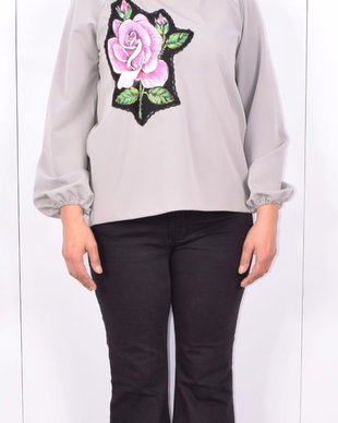 Flor (trandafir Roz )