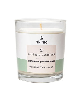 Lumanare parfumata Citronella si Lemongrass
