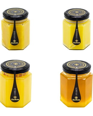 Pachet Gourmet (Miere Lavanda, Cimbrisor, Chilli si Anason)