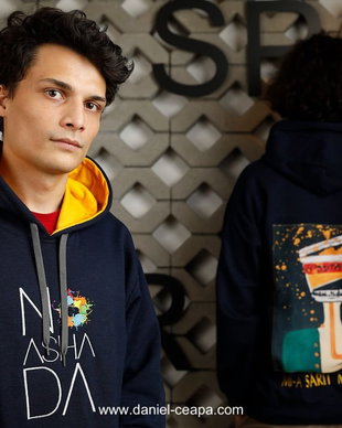 Hoodie "Mi-a sărit muștarul"