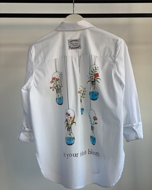 Camasa dama alba Bloom
