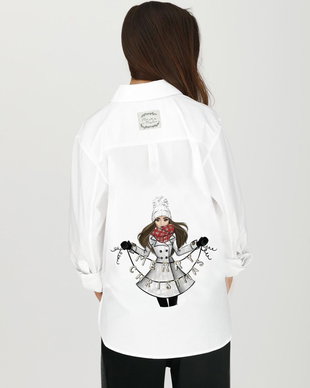 Camasa dama oversized its cold outisde