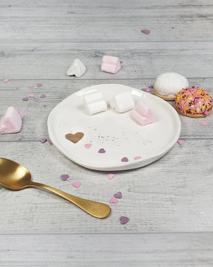 Heart - Farfurie cu o inima, diametru 18cm