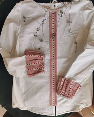 Cămașa de bumbac "Dor de tine" ediție limitata Trucouture