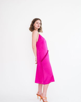 CAPRI VIBRANTE SLIP DRESS