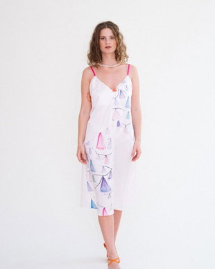 PINO ROSA SLIP/SLEEP DRESS