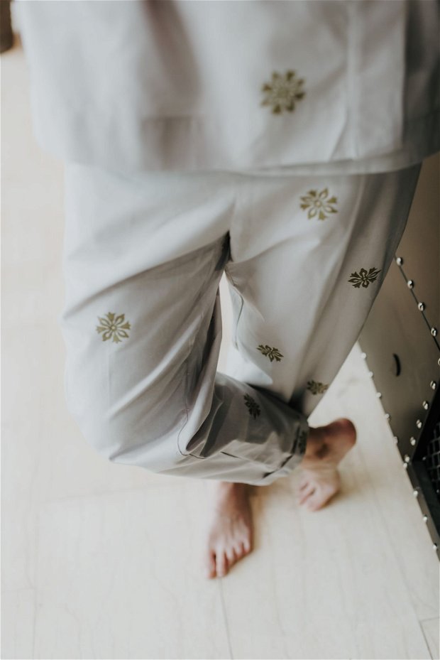 Kimono suit Bluza si Pantaloni