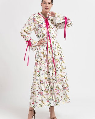 ROCHIE BUMBAC MODEL FLORAL