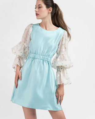 ROCHIE TAFTA SI MANECI ORGANZA BRODATE