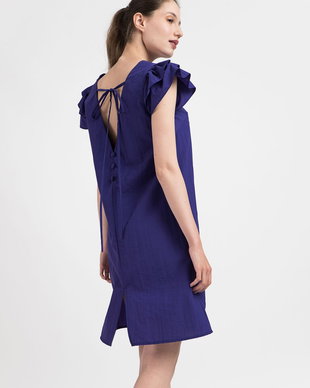 ROCHIE MIDI SPATE V SI NASTURI IMBRACATI
