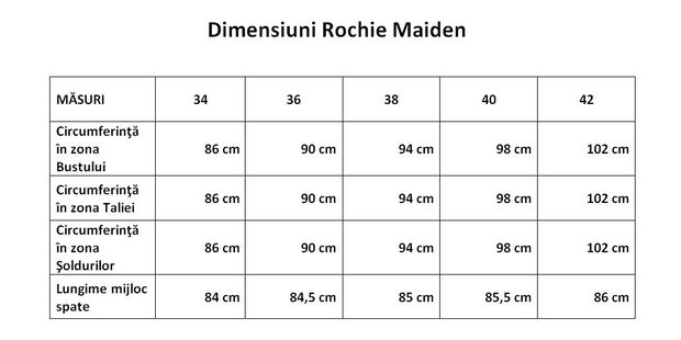 Rochie MAIDEN