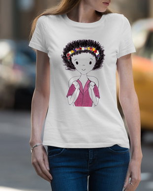 Tricou Zburlita călătoare - pentru Ea
