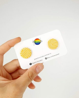 Cercei fingerprint - cu surub