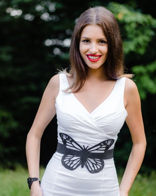 Brau din piele neagra Lya