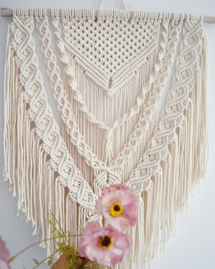 Decoratiune de perete macrame