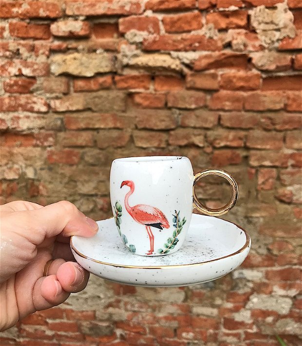 Set Espresso Flamingo