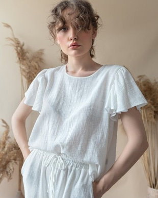 Bluza Cu Maneci Aripioare