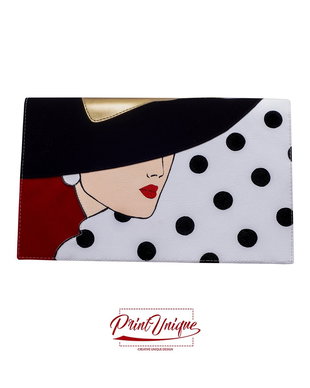 Poseta plic "Chapeau Noire"