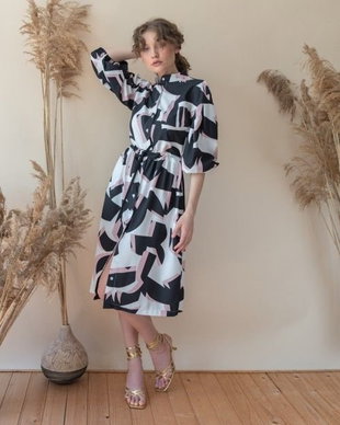 Rochie Tip Tunica Cu Buzunare
