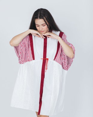 Cămașă-rochie "Raza de curbură"