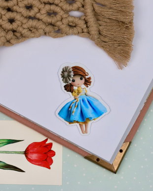 Sticker Dollme Vivien