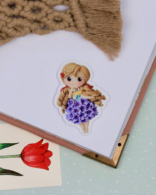 Sticker Dollme Elida