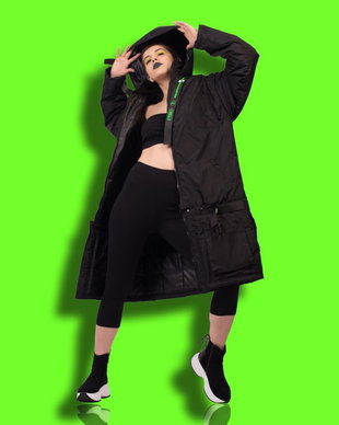 JACHETA SU-3 NEON GREEN OCCJ X VRLN