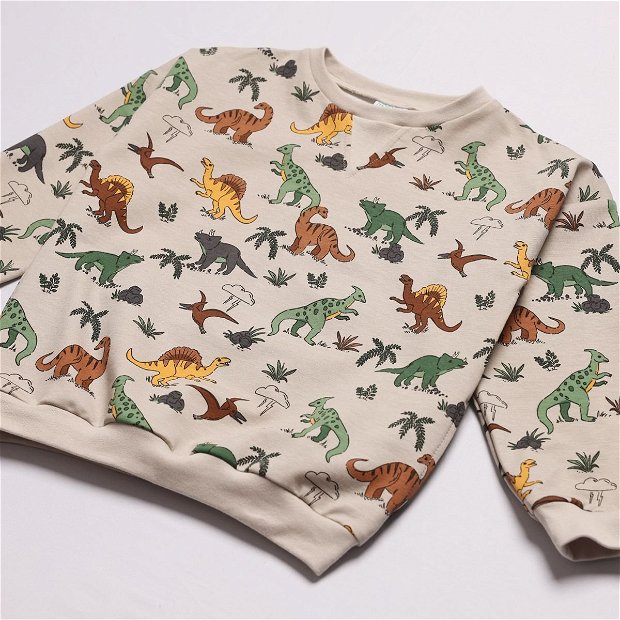 Bluză din bumbac World of Dinos