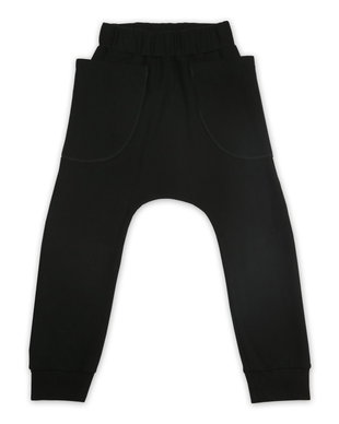 Pantaloni din bumbac Black SuperPocket