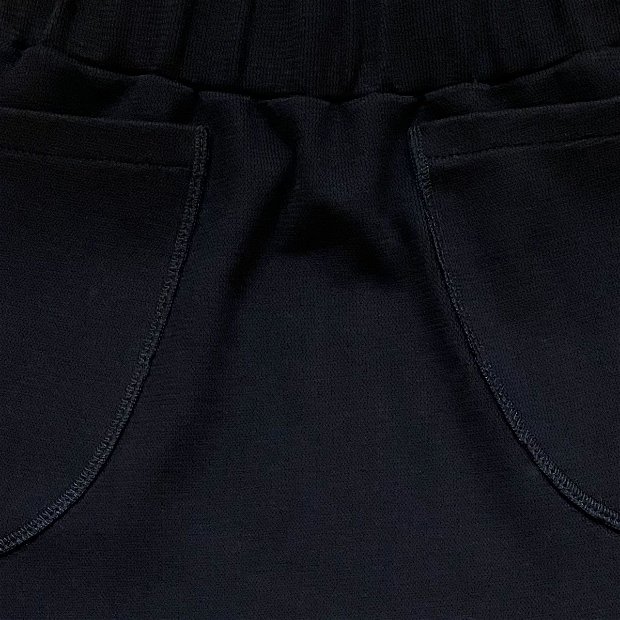 Pantaloni din bumbac Black SuperPocket