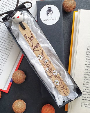 Semn de carte minimalist Book lover