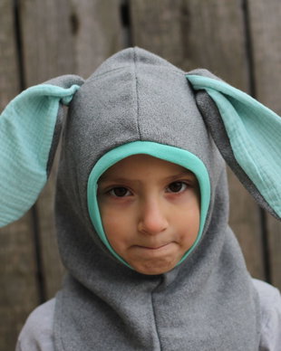 Cagula silver bunny