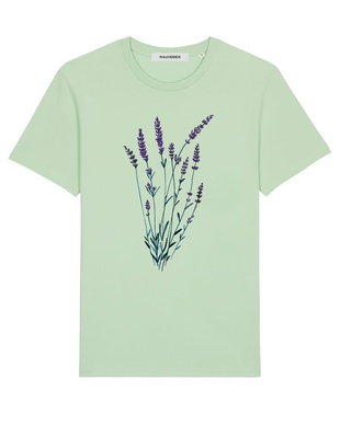 Tricou din bumbac organic Mint Lavender