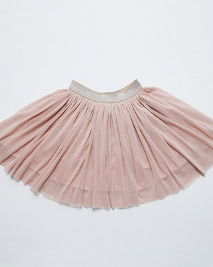 Fustă tulle din bumbac organic Adobe Rose