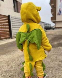 Costum yellow dino