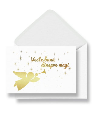 Felicitare, Veste buna