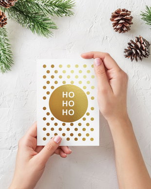 Felicitare, Ho Ho Ho