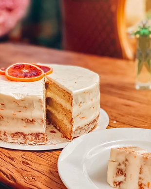 Tort cu portocale si crema de mascarpone